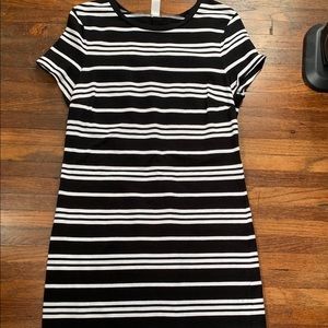 Striped Old Navy t-shirt dress